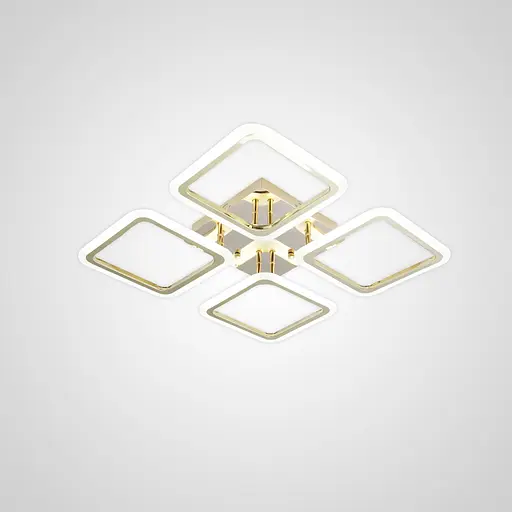 Люстра светодиодная акриловая Valeso V K39205-4 GD - фото 3