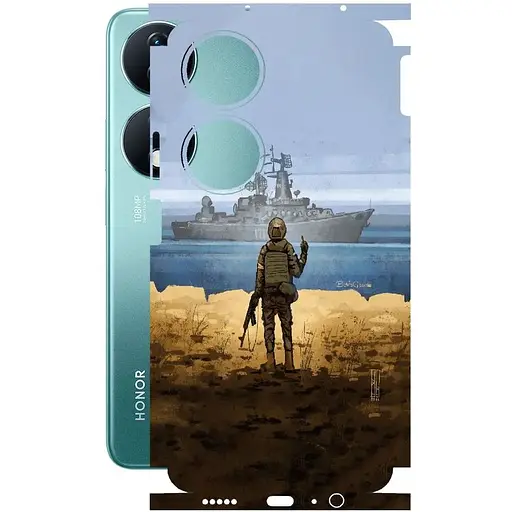 Захисна плівка StatusSKIN для Honor X7b Корпус Вініл Корабель - фото 1