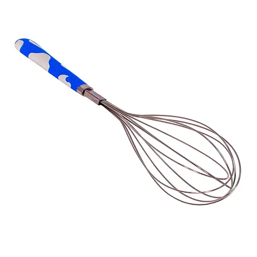 Венчик кухонный с керамической ручкой 29 см, Kitchen Master Синий 87674 - фото 1
