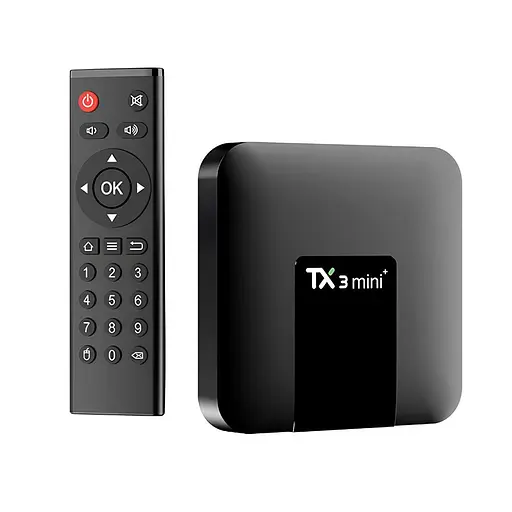 Смарт ТВ-приставка Tanix TX3 mini+ 4/64GB Android (TBT30464B 4470) Чорна - фото 2