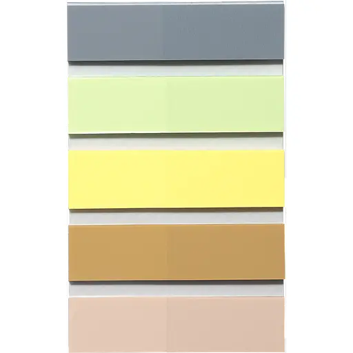 Закладки пластиковые с клейким слоем Buromax Pastel 45x12 мм 125 шт. (BM.2302-99) - фото 2