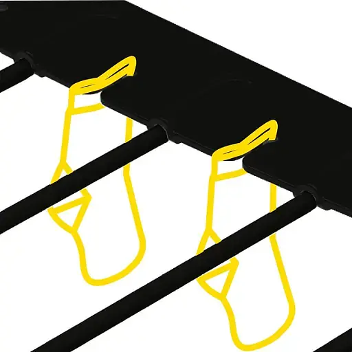 Сушилка для белья напольная Casa Si Poseidon Super Black (DAS303061) - фото 4