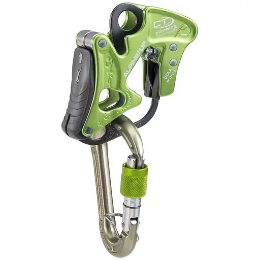 Страхувально-спусковий пристрій Climbing Technology Alpine-up kit with HMS Green (1053-2K651BZZSYD)