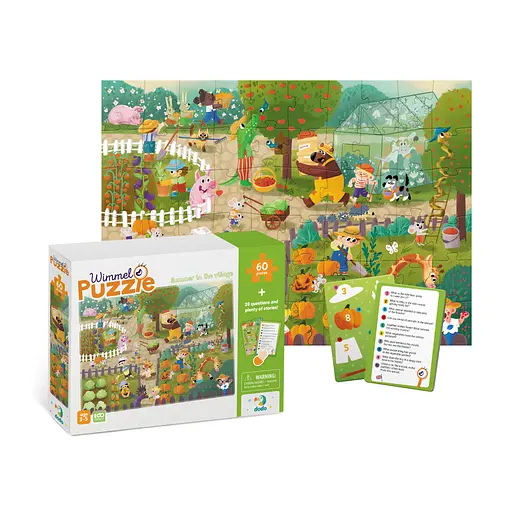 Дитячий Віммельпазл Літо на селі 300558, 60 елементів - фото 2