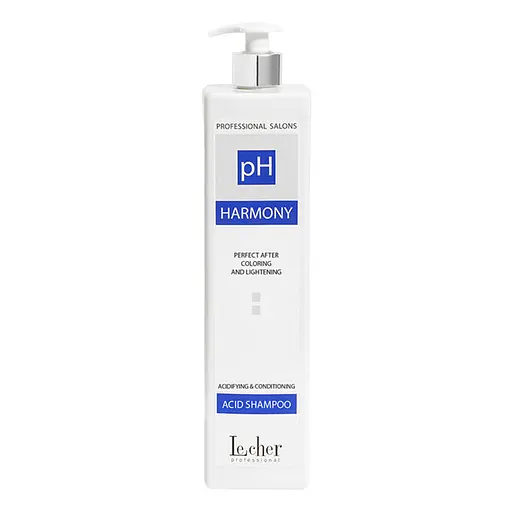 Профессиональный восстанавливающий шампунь для окрашенных и осветленных волос pH Harmony Acid Le Сher, 1000 мл - фото 1