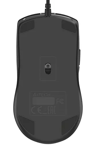 Миша A4Tech Fstyler FM50S Plus (Black) Silent USB (FM50S Plus (Black)) - фото 9