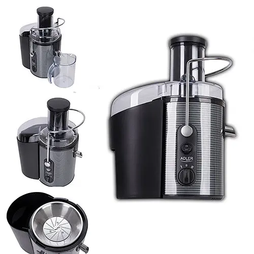 Соковижималка Adler AD 4125 1000 Вт система Anti-drip контейнер 2.5 л - фото 6