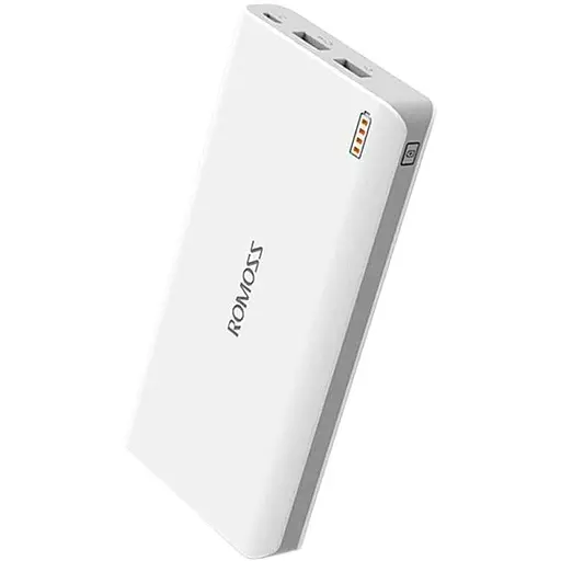 Универсальна мобильна батарея Romoss Sense6F 20000mAh 22.5W White (PPH80-611-1121H) - фото 1