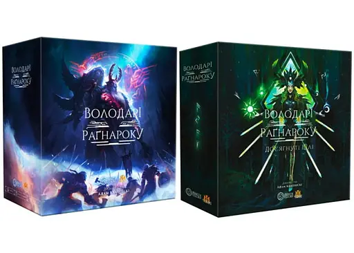 Настольная игра Ігрова Майстерня Лорды Рагнарека с дополнением Достигнутые цели (укр.) + футболка в подарок! (IM1002UA+1)