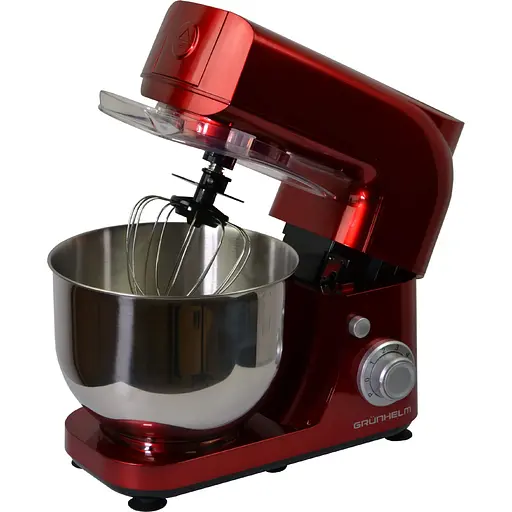 Многофункциональная домашняя кухонная машина комбайн Grunhelm GKM0022R 6 скоростей 1800Вт Красный - фото 1