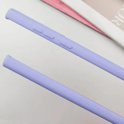 Чехол Silicone Cover Lakshmi Full Camera (AA) with MagFit для Samsung Galaxy S23 Ultra Сиреневый / Dasheen - фото 4