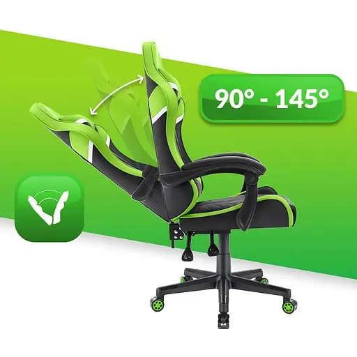Компьютерное кресло Hell's Chair HC-1004 Green - фото 6