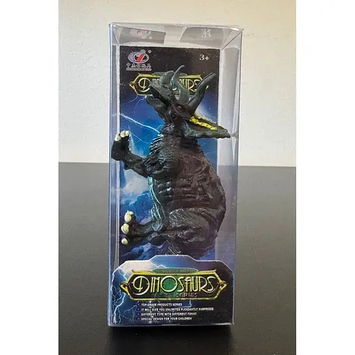 Фігурка Dino Toys Трицератопс 100А жовто-зелена (Q9899-100A) - фото 5