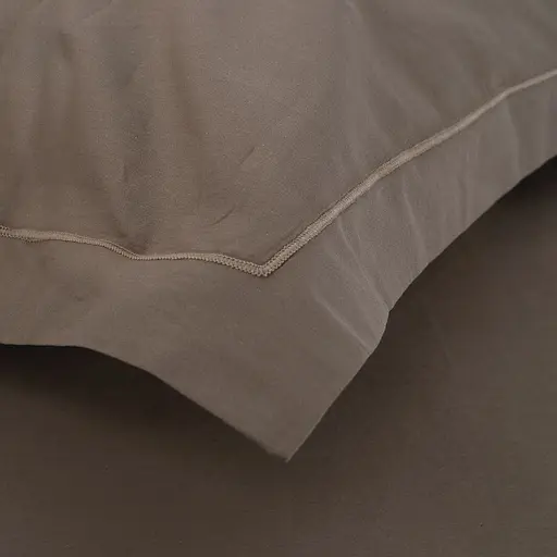 Наволочки Lotus Home Dakota Modern сатин кофейные 50х70 см, 2 шт. (svt-2000022351492) - фото 3