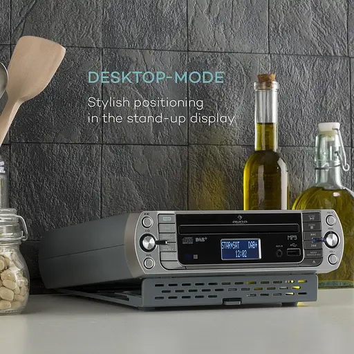 Радио кухонное Auna KR-400 CD (10031880) Серый - фото 8