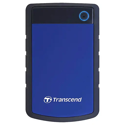 Зовнішній жорсткий диск Transcend HDD 2.5" USB 2TB StoreJet 25H3 (TS2TSJ25H3B) - фото 1