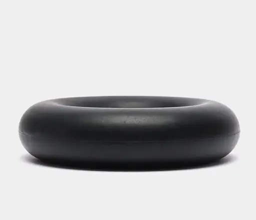 Еспандер кістьовий PowerPlay силіконовий PP-4324 Hand Grip Ring Hard 25 кг Чорний (PP_4324_25kg) - фото 4