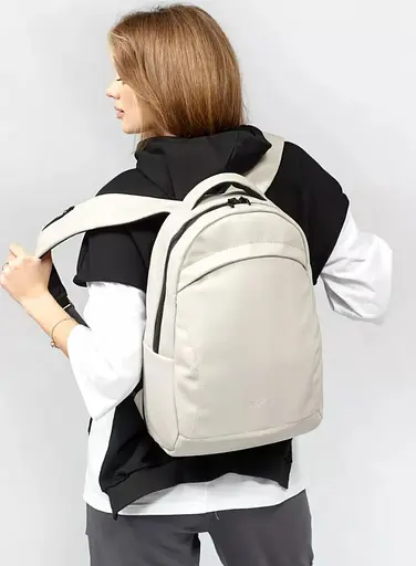 Жіночий рюкзак Sambag Zard LZN сірий 43 х 27 х 13 см (25000030) - фото 4