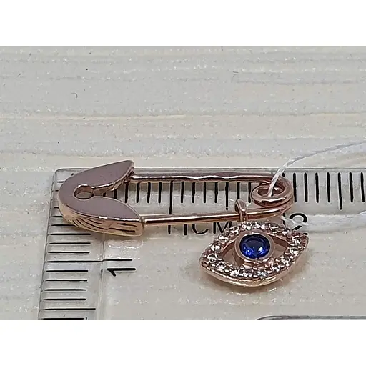 Золота брошка-шпилька Імперія золота з фіанітами. Артикул БШ680И - фото 2