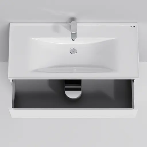 Тумба напольная AM.PM X-Joy 100 см с умывальником (M85-FSX1002-WC1002WG38) - фото 5