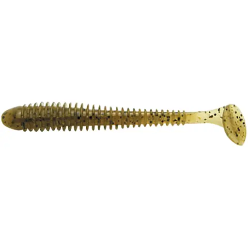 Силикон Keitech Swing Impact 4" #101 Green Pumpkin PP. (8 шт/уп)