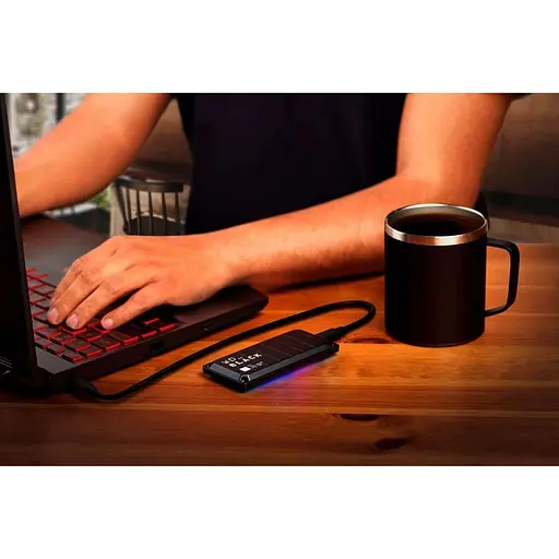 Внешний SSD накопитель Western Digital Black P40 Game Drive 2 TB (WDBAWY0020BBK) [96646] - фото 11