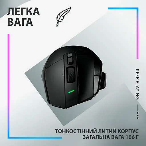 Мышь компьютерная Logitech G502 X Plus Black (910-006162) - фото 8