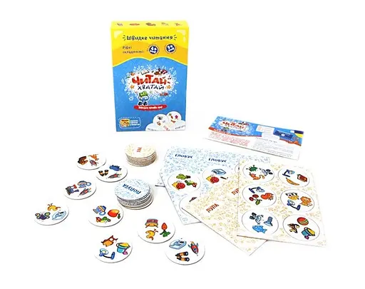 Настольная игра The Brainy Band Читай-Хватай (укр.) (УКР016) - фото 3