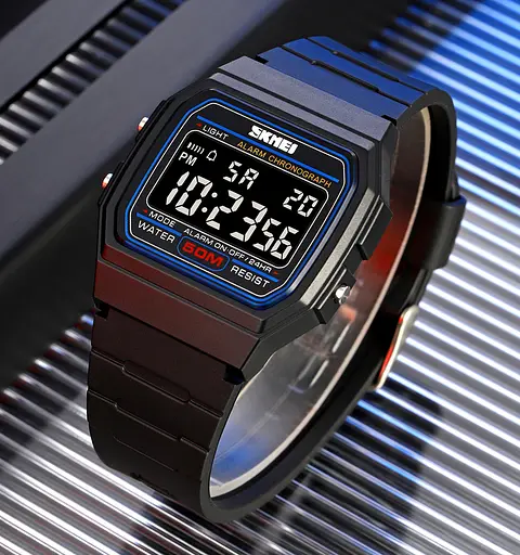 Наручний годинник чоловічий 2042BKBK Black Skmei acs0030362 - фото 4