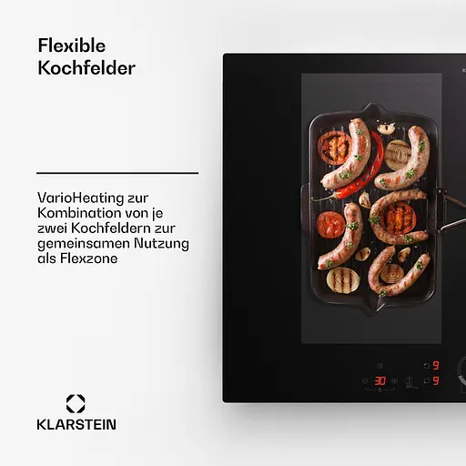 Индукционная варочная поверхность Klarstein Delicatessa 70 Flex (10045602) - фото 4