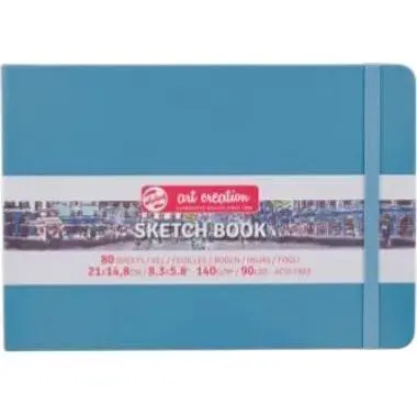Блокнот для графики Royal Talens Art Creation А5 (14.8x21см) 140г/м2 80л Lake Blue - фото 1
