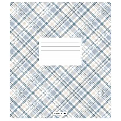 Зошит учнівський "Houndstooth print" 024-3387K-2 в клітинку, 24 аркуша