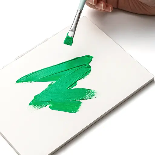 Набор гуашевых красок Jelly Cup 18×30 мл зеленый пластиковый пенал HIMI - фото 6