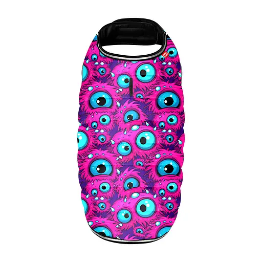 Курточка-накидка для собак Waudog Clothes, рисунок "Глаз монстра", XL, А 47 см, B 68-80 см, С 42-52 см - фото 3