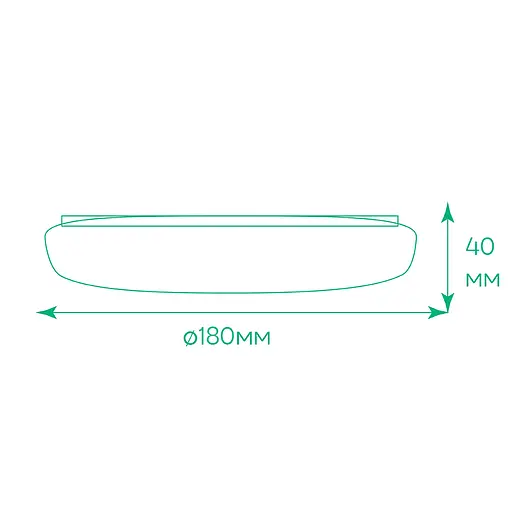 Світлодіодний накладний світильник Ardero AL801ARD 24Вт 5000K білий - фото 3