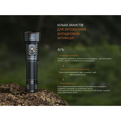 Фонарь ручной Fenix ​​LD36RB черный - фото 15