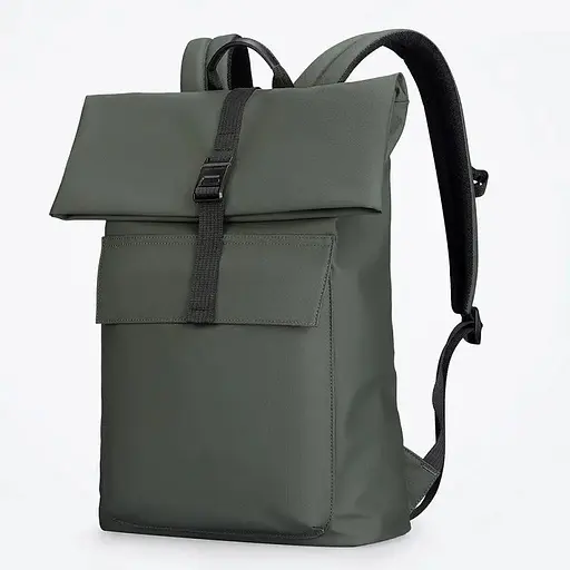 Рюкзак Mark Ryden для ноутбука 15.6 дюймов MR9366 роллтоп с расширением Зеленый - фото 1