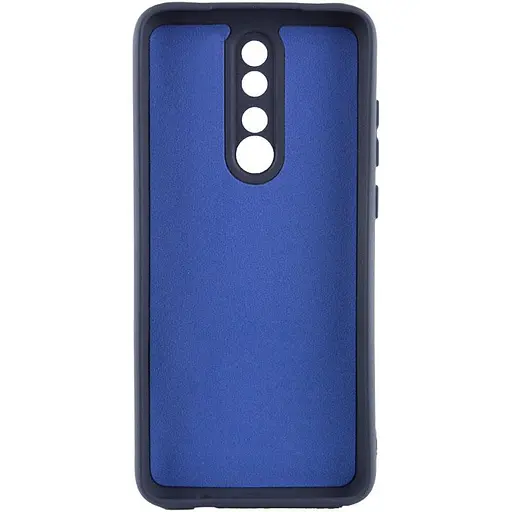 Чехол TPU GETMAN Liquid Silk Full Camera для Xiaomi Redmi 8 Синий / Midnight Blue - фото 2