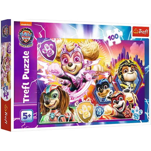 Пазл Trefl Зустрічайте могутніх щенят Щенячий патруль 100 ел. (16460) - фото 1