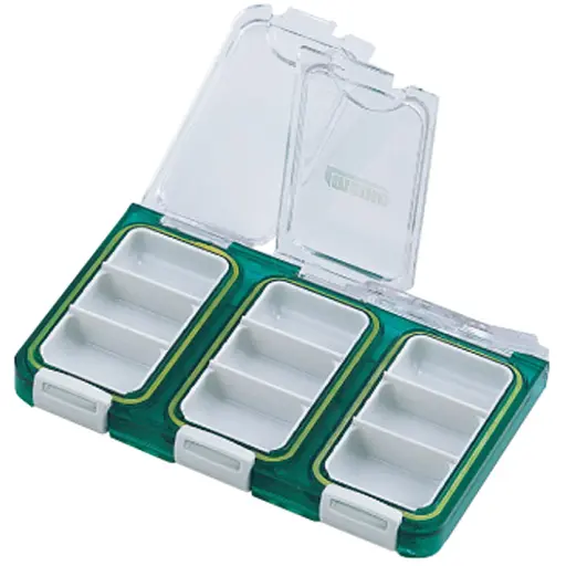 Коробка Meiho Wg-9 115x73x18mm Green - фото 2