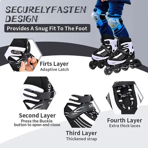 Дитячі ролики MGYZM розмір с - фото 4