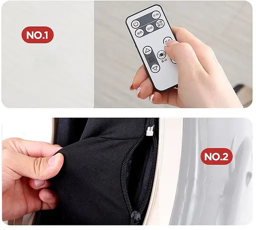 Массажер для ног и ступней Benbo AM-520A роликово-компрессионный массаж с миостимуляцией + подогрев - фото 7