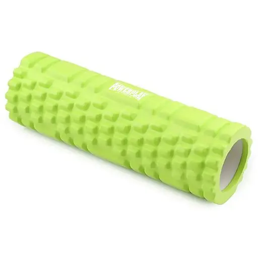 Масажний ролик (роллер) PowerPlay 4342 Massage Roller Зелений (30x10 см) (PP_4342_Green) - фото 1