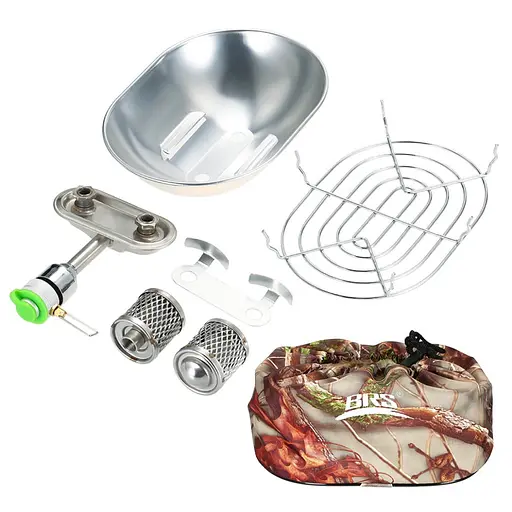 Набір обігрівач газовий BRS-H22 і газовий балон нарізний бутановий Quest 450 г - фото 8