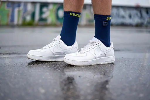 Носки DexShell Ultra Thin Crew NL водонепроницаемые M синие - фото 10