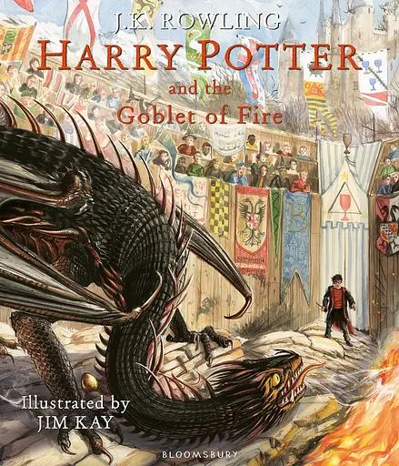 Harry Potter and the Goblet of Fire. Book 4. Illustrated Edition