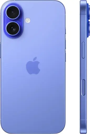 Смартфон Apple iPhone 16 128GB Ultramarine (MYEC3) - фото 2
