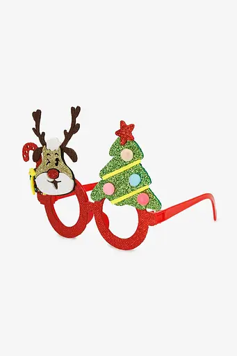 Новорічні окуляри Олень HXJ227109 Різнокольоровий (NY) - фото 1