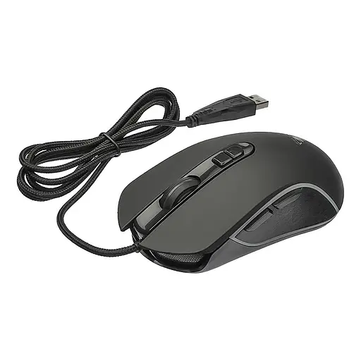 Ігрова миша Jedel GM870 3200 DPI з RGB підсвічуванням чорна - фото 3