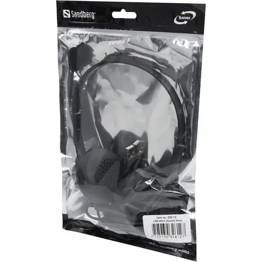 Гарнитура Sandberg USB Office Headset Black - фото 5
